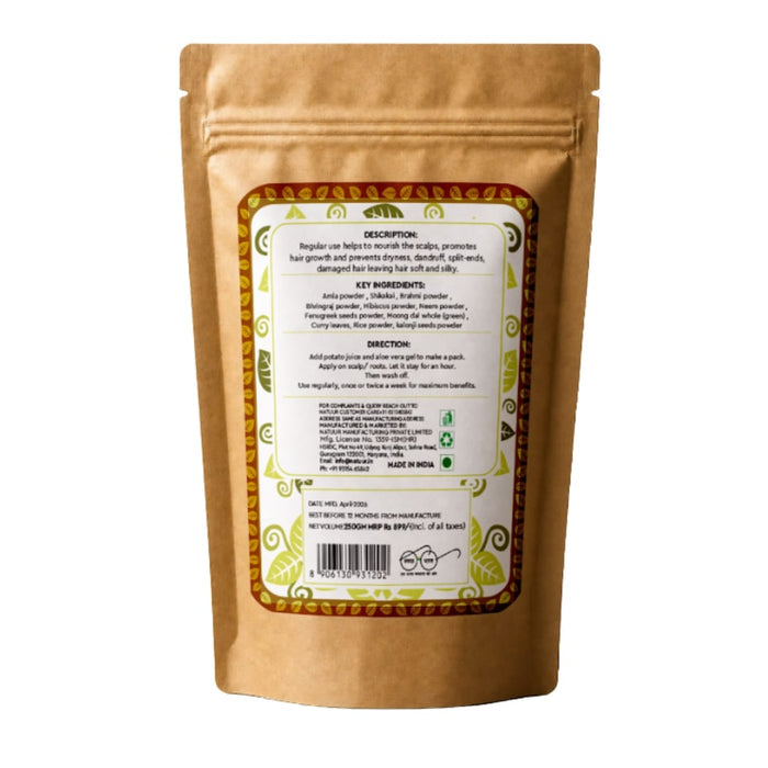 Ayurvedic Hair Growth Mask | with 15 Botanical Herbs | Strengthen | Repair | Renew