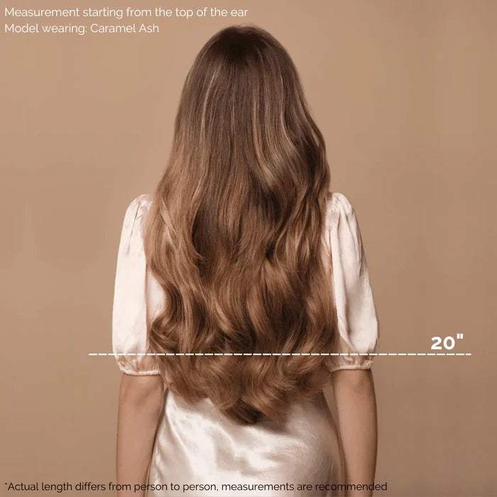Balayage - Espresso (2) to Caramel Brown (4) 20" 210g - Clip-Ins