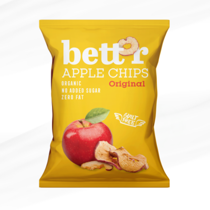 Bett'r - Æblechips - Økologisk - 50 g.