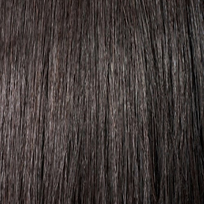 OUTRE dark brown drawstring ponytail for natural hair with smooth and shiny texture