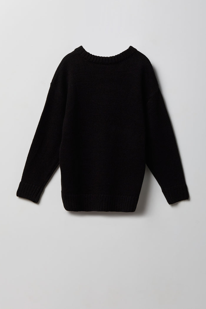 Boys Embroidered Sweater