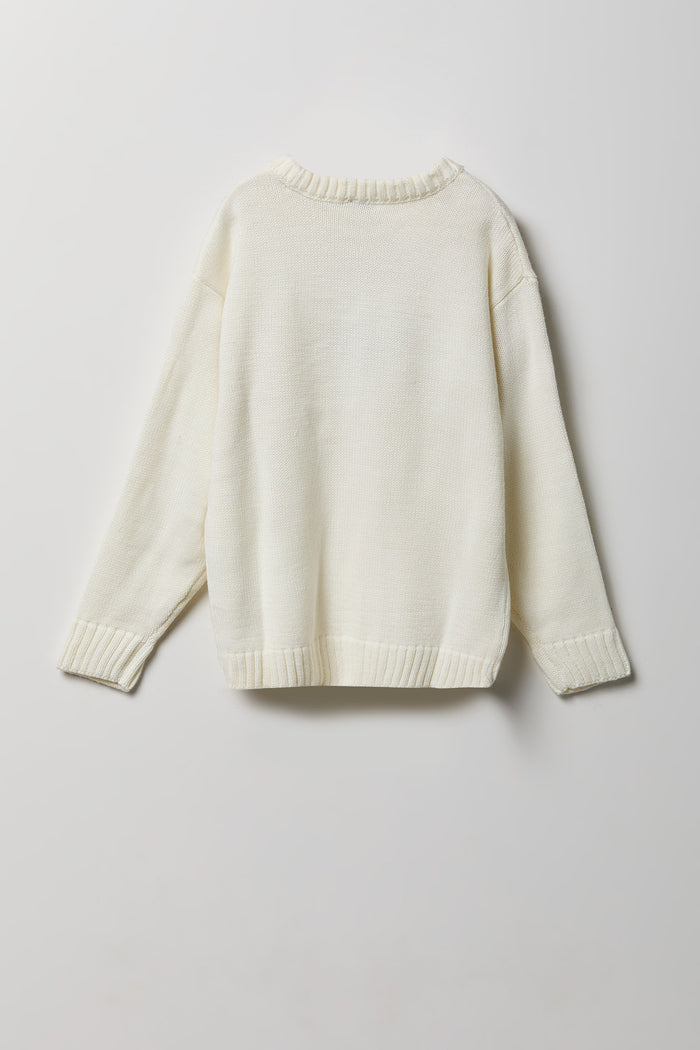 Boys Embroidered Sweater