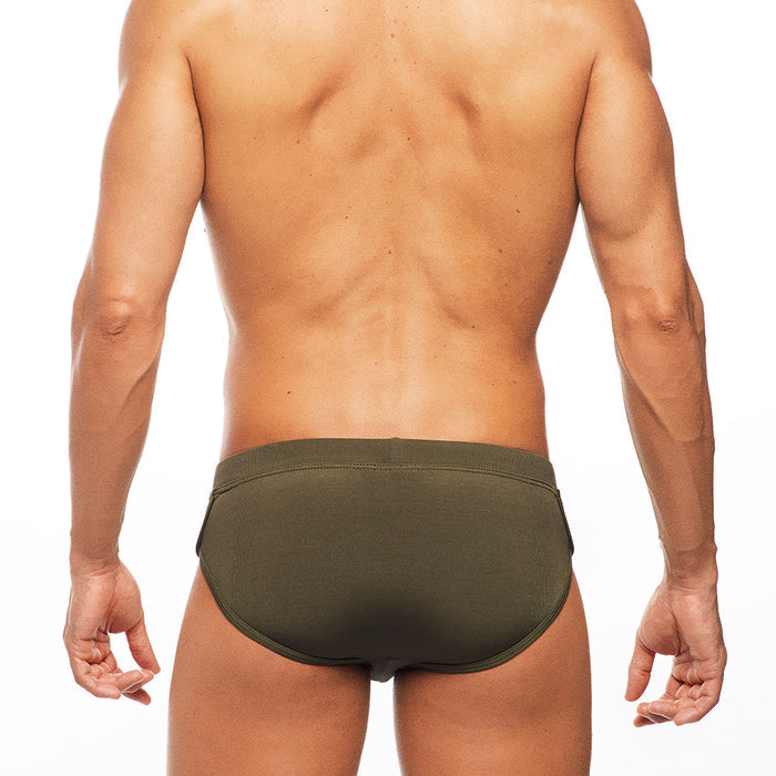 Brighton Ribbed - Lo Rise Swim Brief