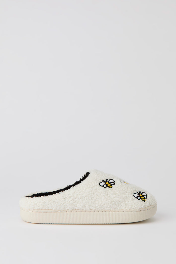 Bumblebee Sherpa Slippers