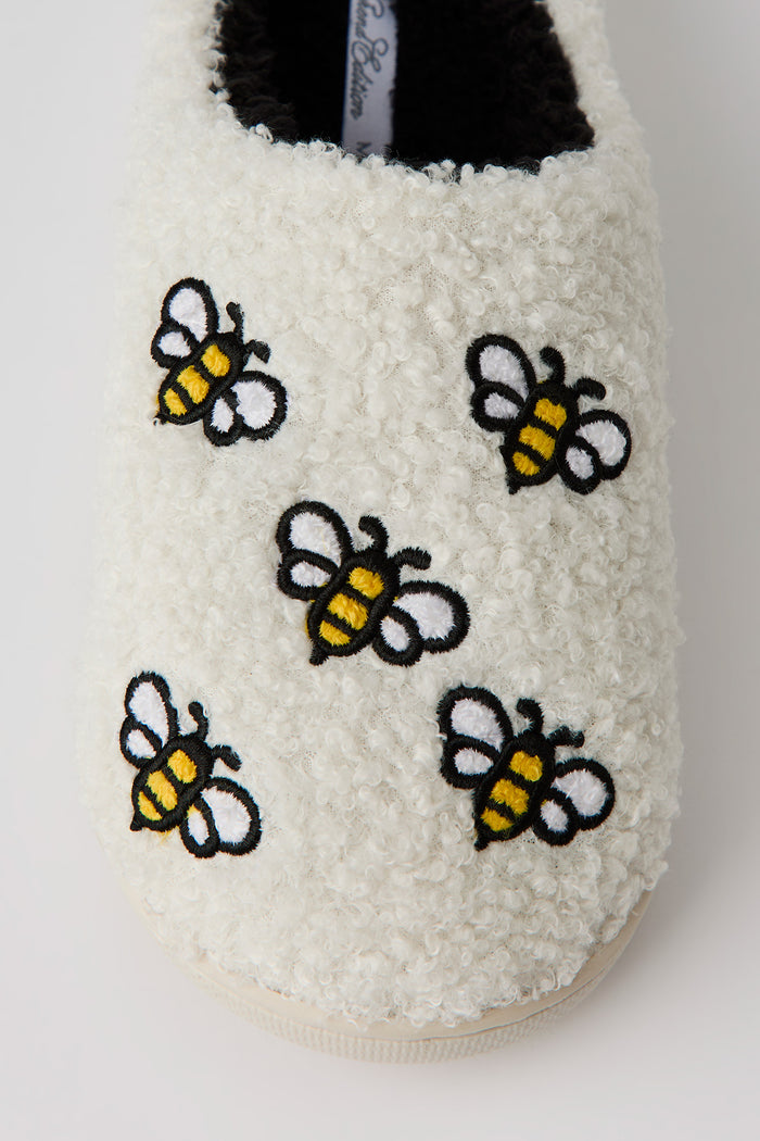 Bumblebee Sherpa Slippers