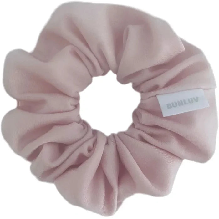 BUNLUV Active Scrunchie Blush Pink