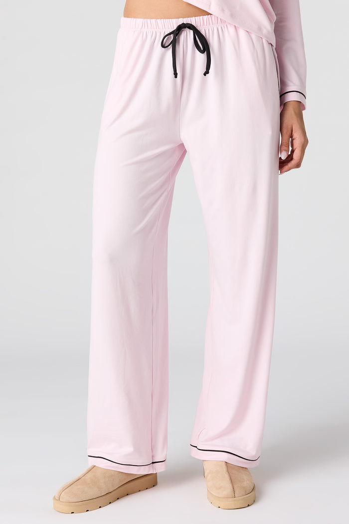 Button-Up Top & Pant Pajama Set