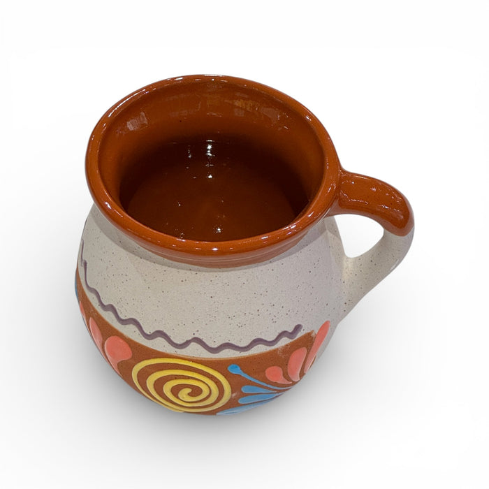 Caramel Swirl Engobe Mug