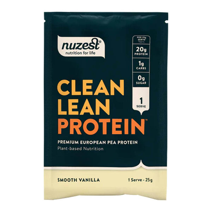 Nuzest Clean Lean Protein package on a white background.