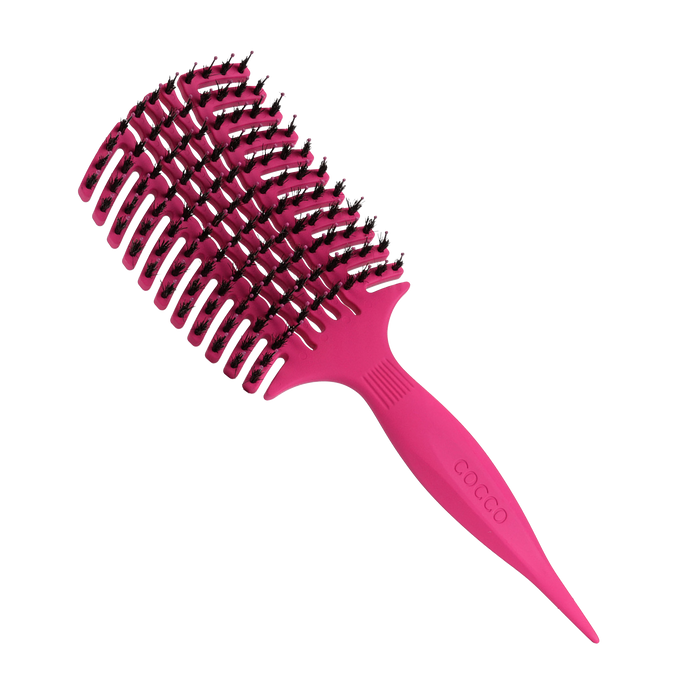COCCO® Aura Vent Boar Brush (Pink)