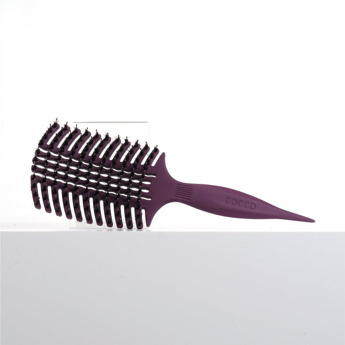 COCCO® Aura Vent Boar Brush (Purple)