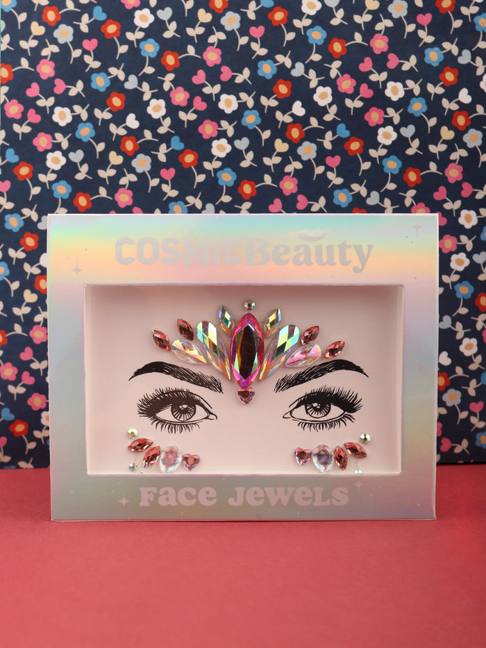 Cosmic Face Jewels | Pink-Image 1