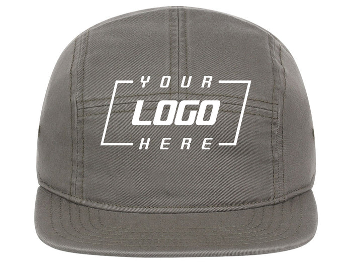 Crowns By Lids Camper 5-Panel Hat - Olive