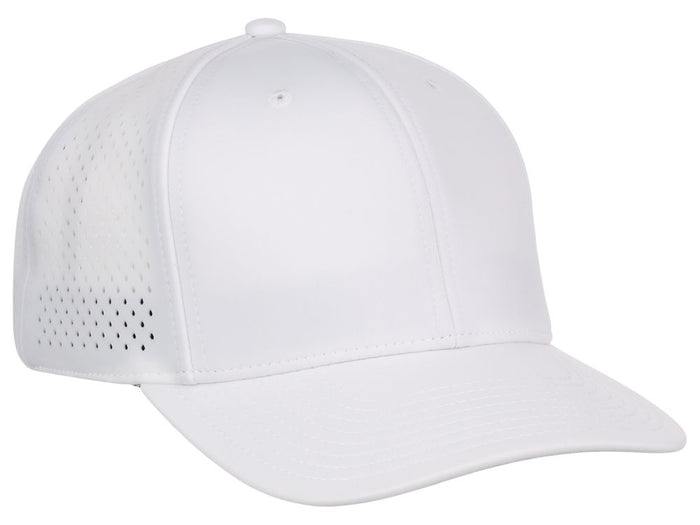 Crowns By Lids Clubhouse 6-Panel Tech Cap - White