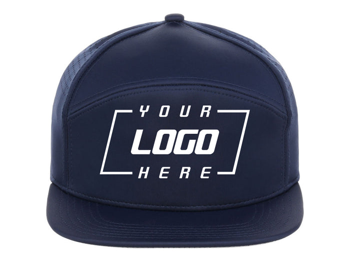 Crowns By Lids Driver 6-Panel Tech Cap - Navy