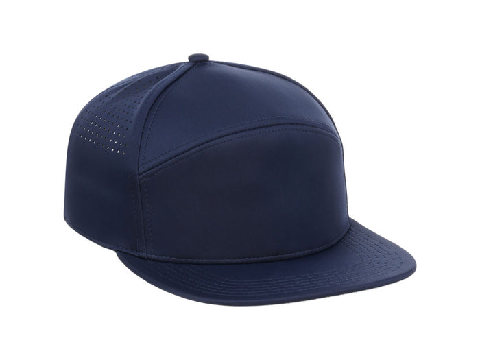 Crowns By Lids Driver 6-Panel Tech Cap - Navy