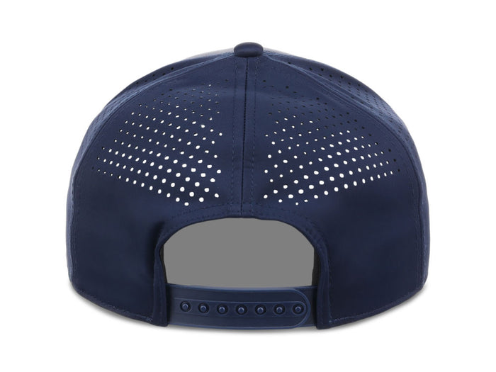 Crowns By Lids Driver 6-Panel Tech Cap - Navy