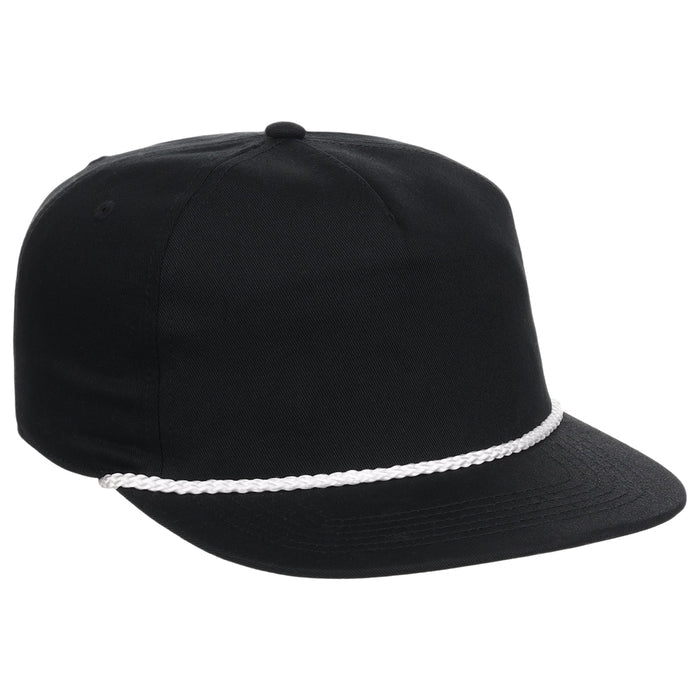 Crowns by Lids Fairway Golfer Hat - Black