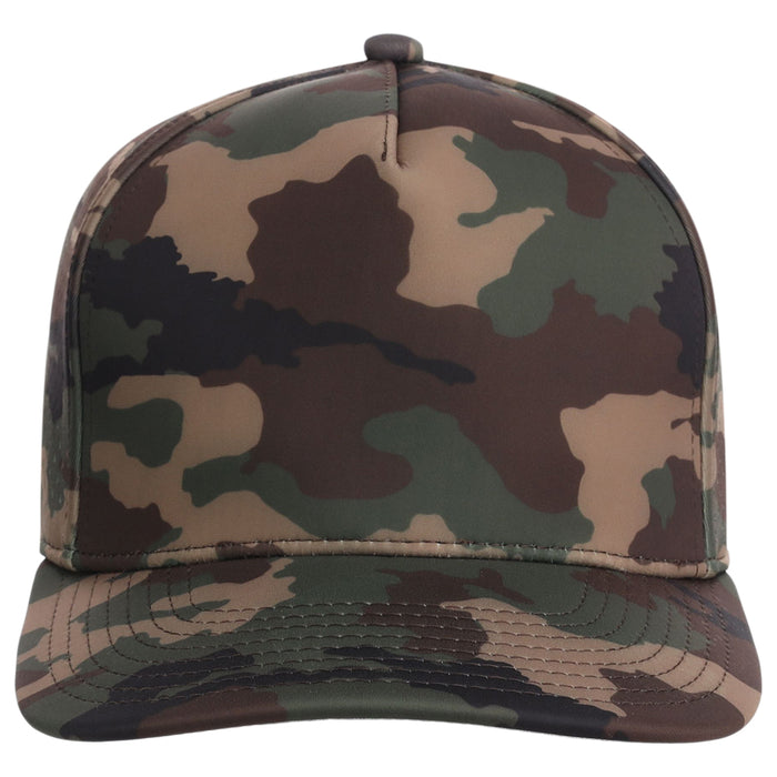 Crowns By Lids Tee Box 5-Panel Tech Cap - Camo