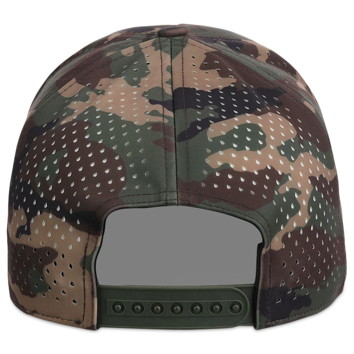 Crowns By Lids Tee Box 5-Panel Tech Cap - Camo
