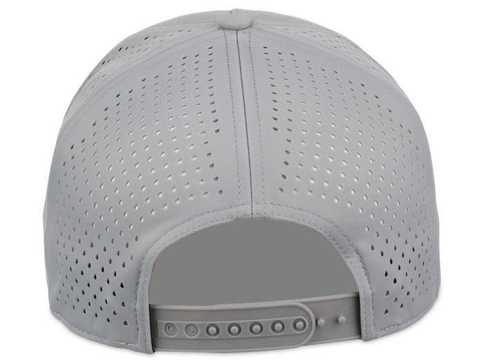 Crowns By Lids Tee Box 5-Panel Tech Cap - Grey