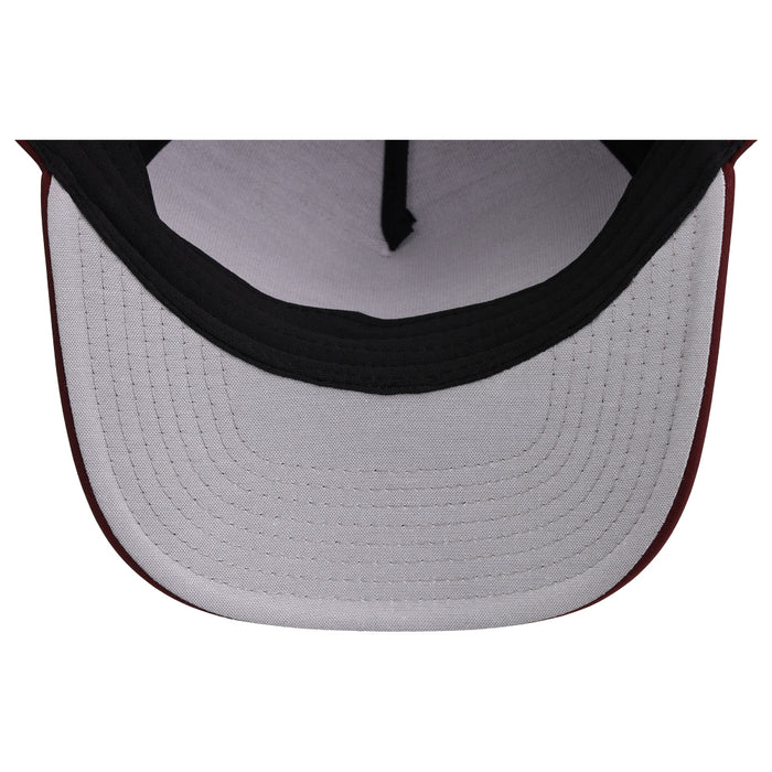Crowns By Lids Tee Box 5-Panel Tech Cap - Maroon