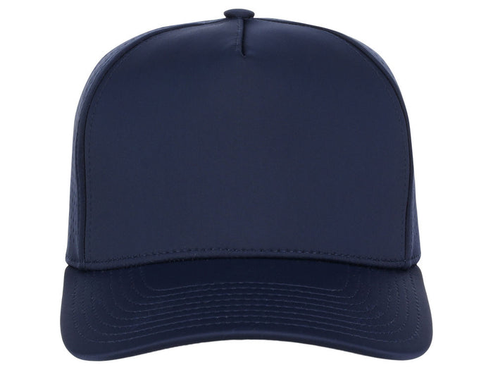 Crowns By Lids Tee Box 5-Panel Tech Cap - Navy