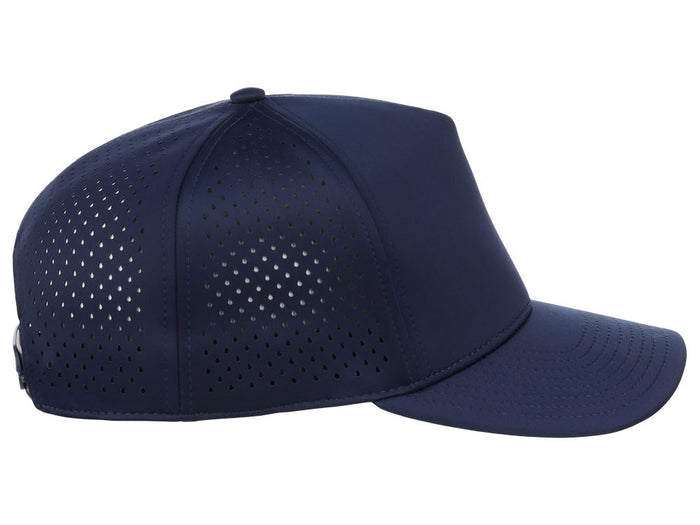Crowns By Lids Tee Box 5-Panel Tech Cap - Navy
