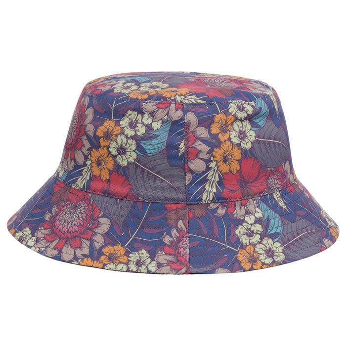 Crowns By Lids Tropical Bucket Hat - Purple/Blue