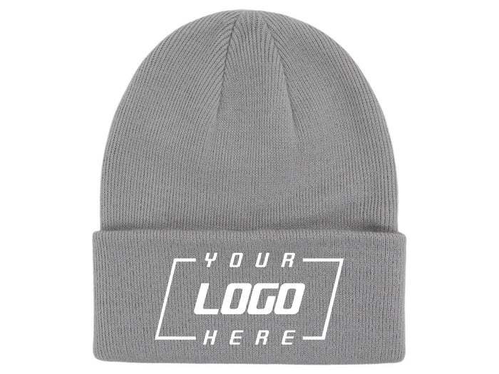 Crowns By Lids Turnover Cuff Knit - Grey