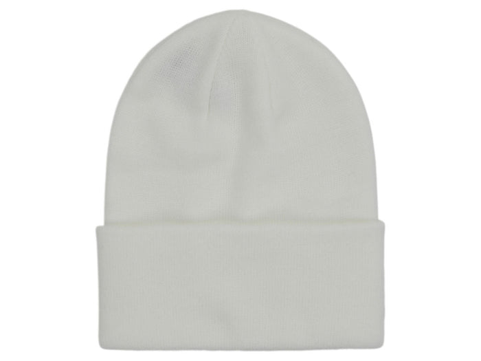 Crowns By Lids Turnover Cuff Knit - White