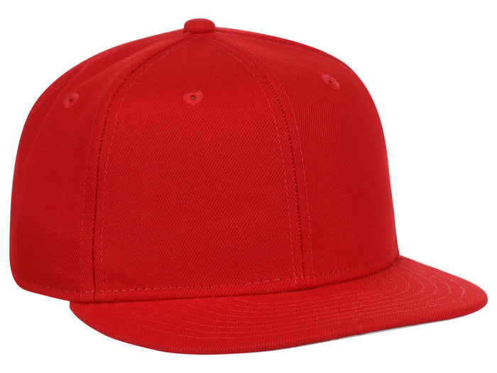 Crowns By Lids Youth Dime Snapback Cap - Red