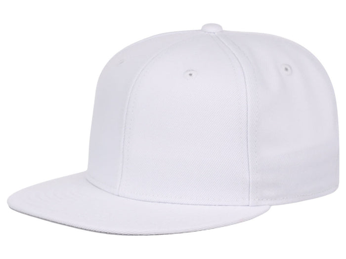 Crowns By Lids Youth Dime Snapback Cap - White