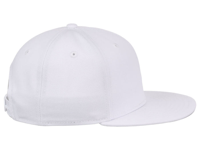Crowns By Lids Youth Dime Snapback Cap - White