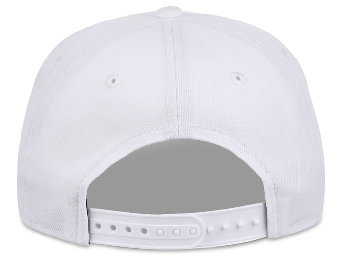 Crowns By Lids Youth Dime Snapback Cap - White