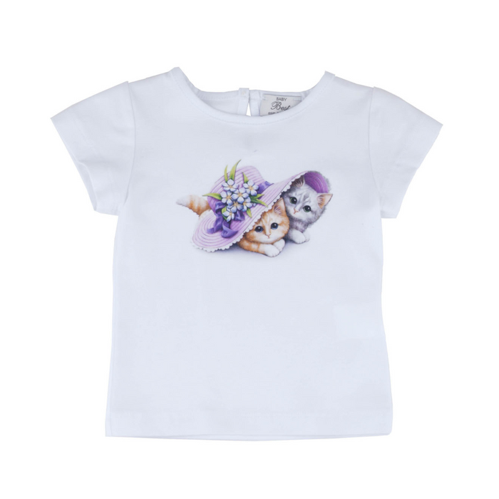 Cute Hiding Girls Casual Set