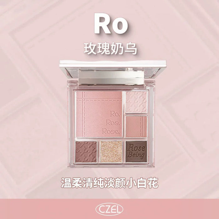 CZEL Soft Gradient Multi Functional Eyeshadow Palette 6.5g - myernk