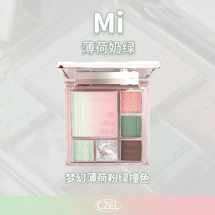 CZEL Soft Gradient Multi Functional Eyeshadow Palette 6.5g - myernk