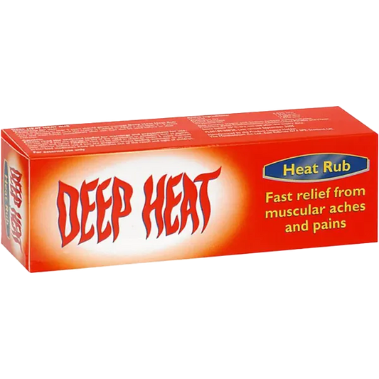 Deep Heat Effective Pain Relief Heat Rub 100g