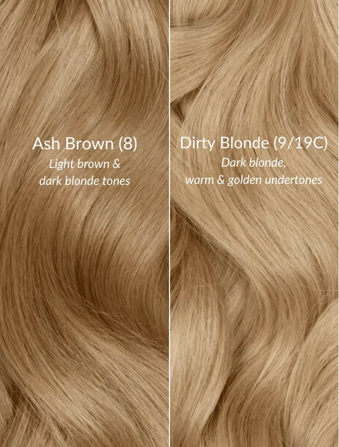 Dirty Blonde (9/19C) 18" 190g - Clip-Ins