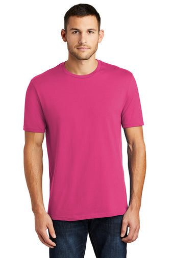District Perfect Weight Unisex Tee - Dark Fuchsia