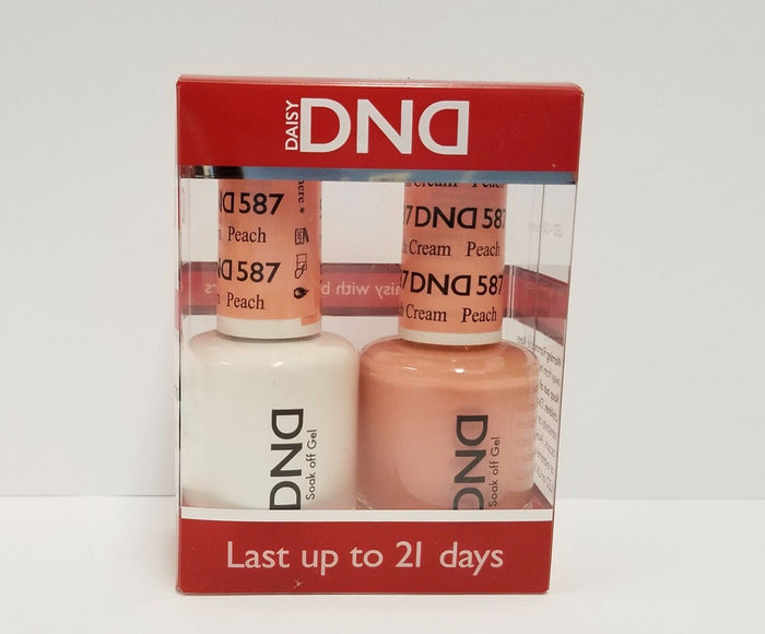 DND Duo GEL + MATCHING Nail Polish SET (587 to 621) - Choose Your Colors