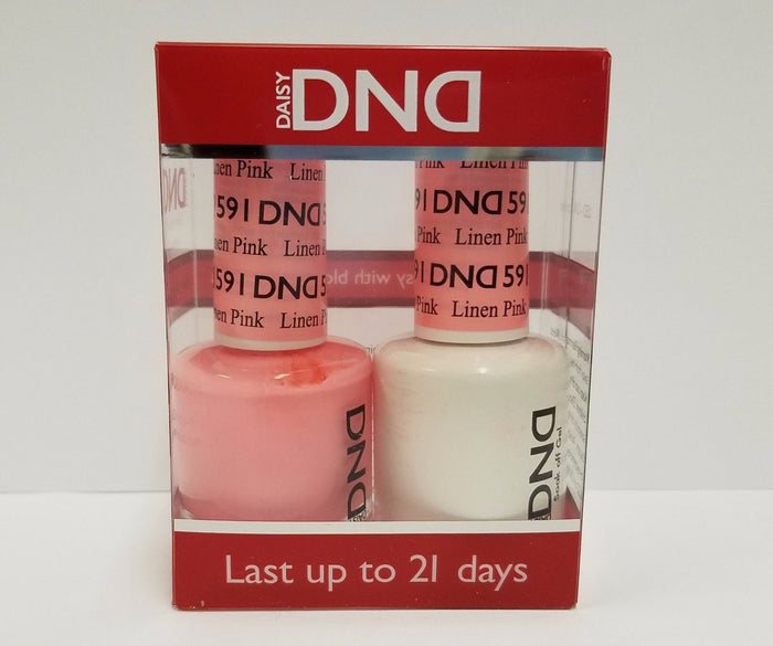 DND Duo GEL + MATCHING Nail Polish SET (587 to 621) - Choose Your Colors