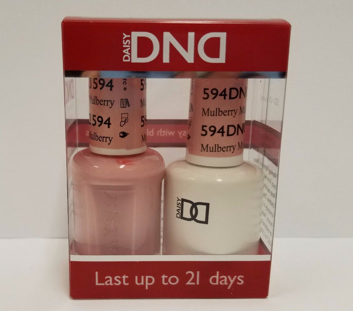 DND Duo GEL + MATCHING Nail Polish SET (587 to 621) - Choose Your Colors