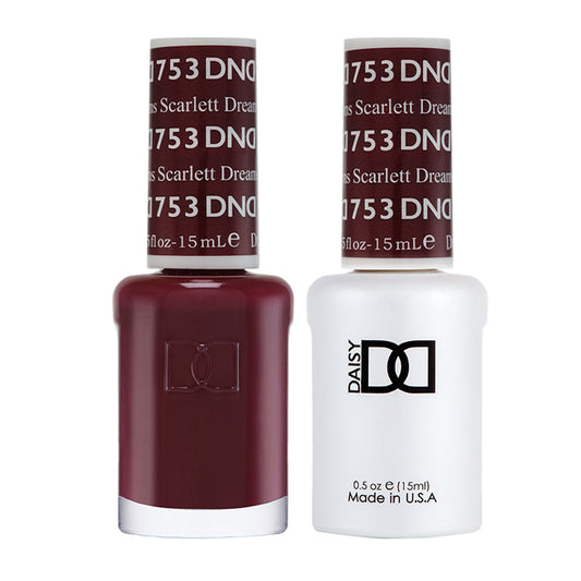 DND Gel Nail Polish Duo 753 - Scarlett Dreams