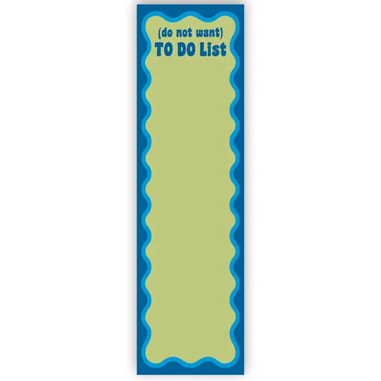 Do Not Want To Do List Pad