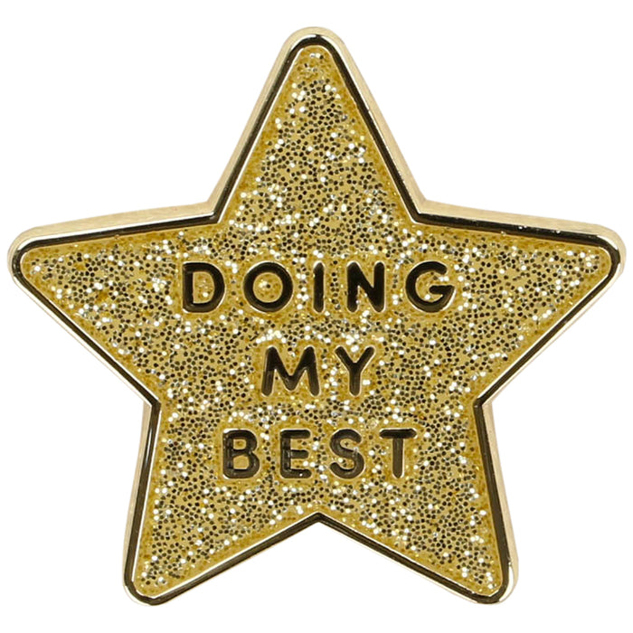 Doing My Best Star Hat Pin