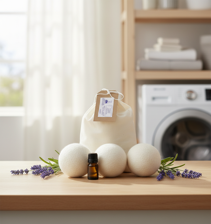 Dryer Balls with Lavender Essential Oil- NEW!