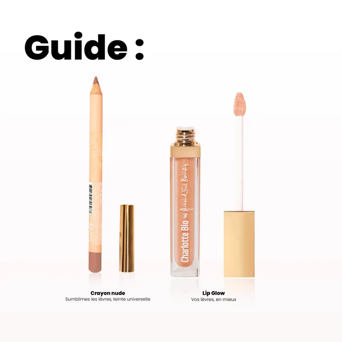 ASD10-Duo le lip glow + crayon - Charlotte Bio