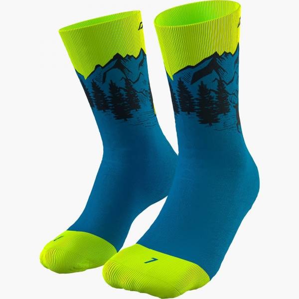 DYNAFIT STAY FAST CALCETINES UNISEX AMARILLO